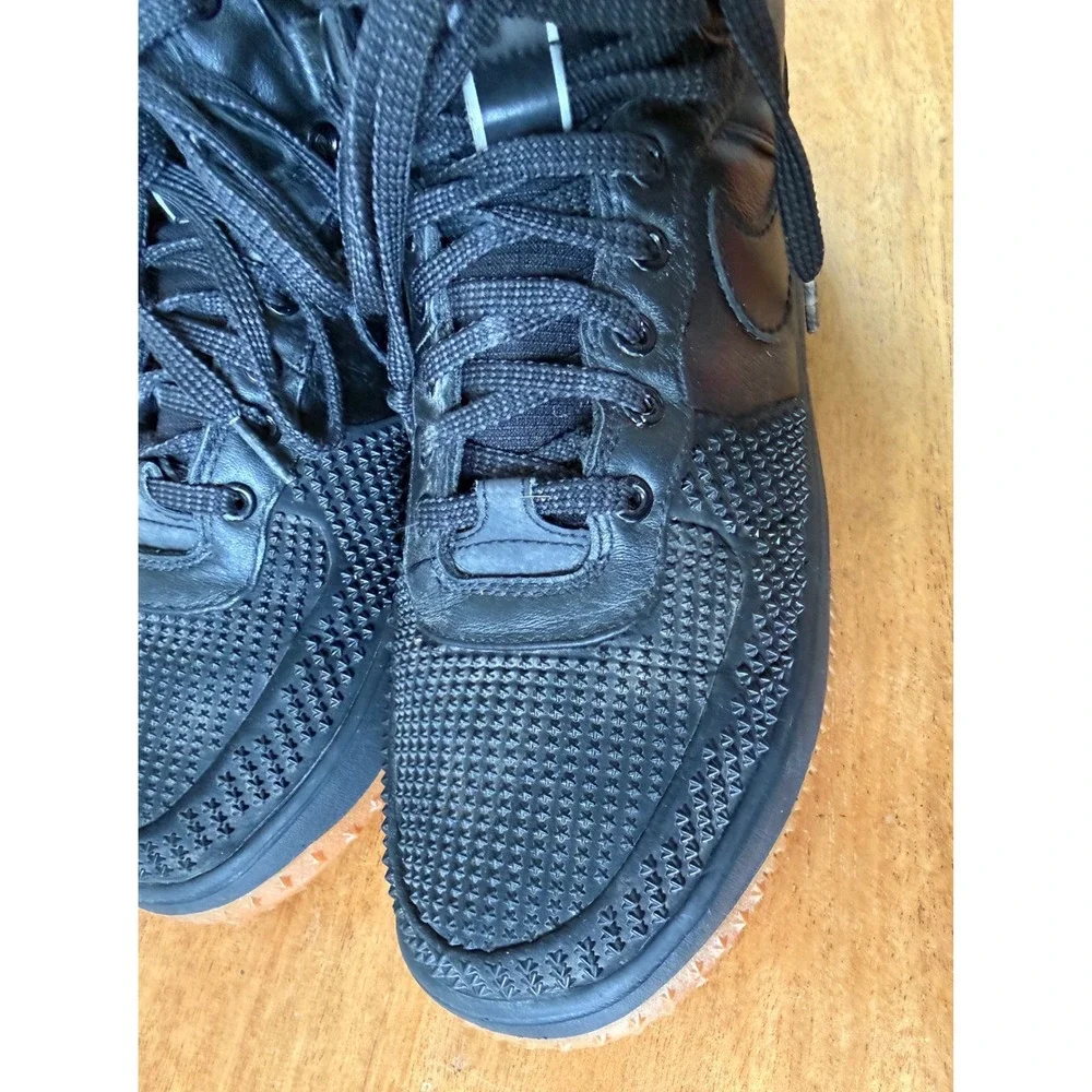 Nike Lunar Force 1 Duck Boot Black Gum Men 11 LF1 High Sneakers 805899-003
